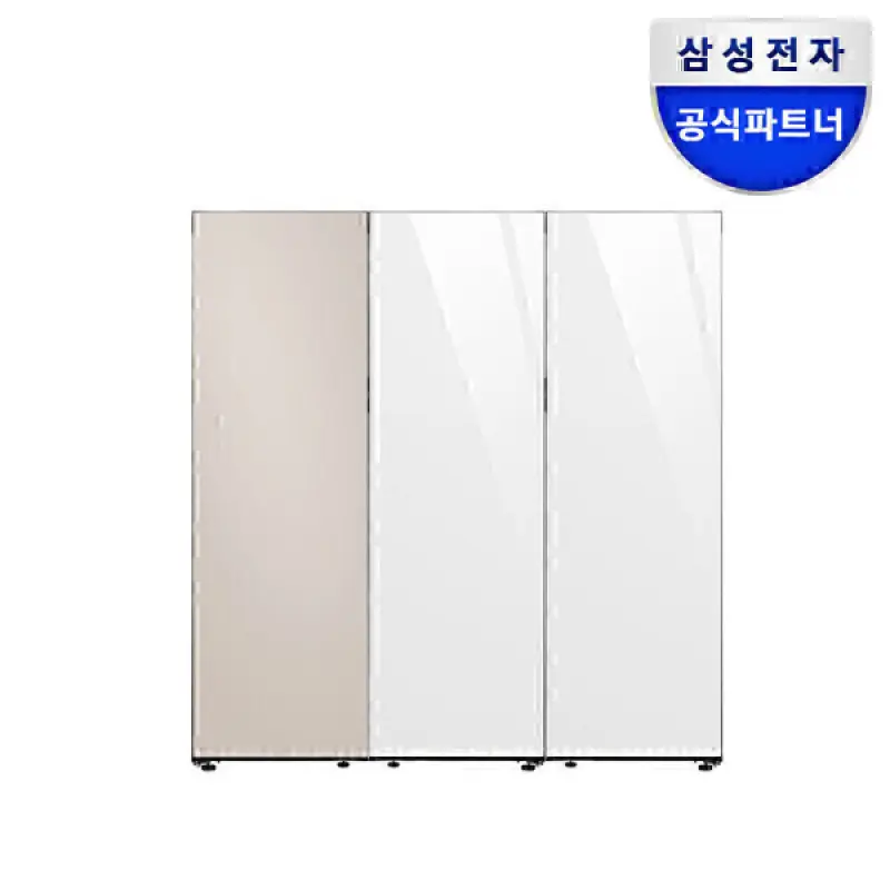 최대혜택가291만원대 비스포크 냉장고 냉동고 김치냉장고 키친핏 1도어 세트 오토오픈도어