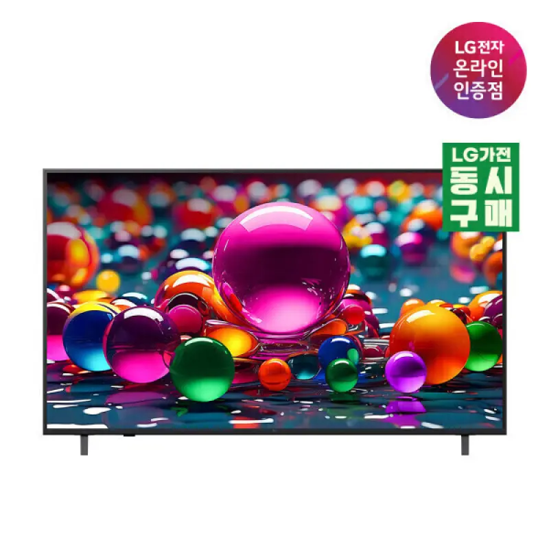 (최혜가 89만원대)LG UHD TV 65UA7500ENA 163cm (65인치) 울트라HD 스탠드형 (동시구매)