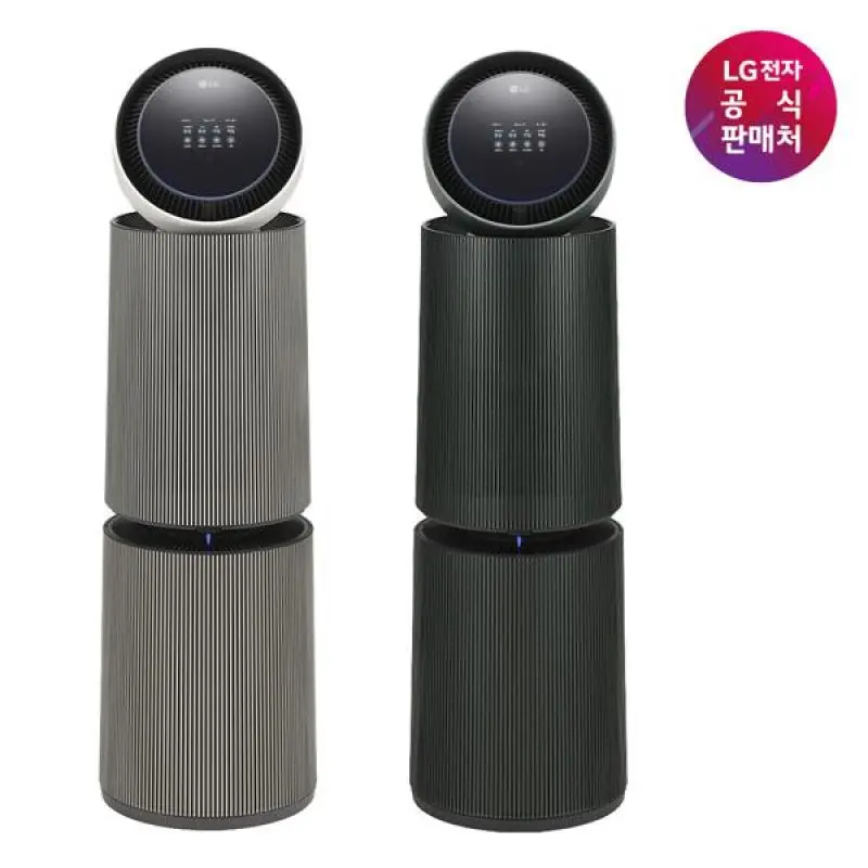 (현대홈쇼핑)LG 퓨리케어 AI 오브제컬렉션 360 공기청정기 M7 AS356NSMA/AS356NGMA